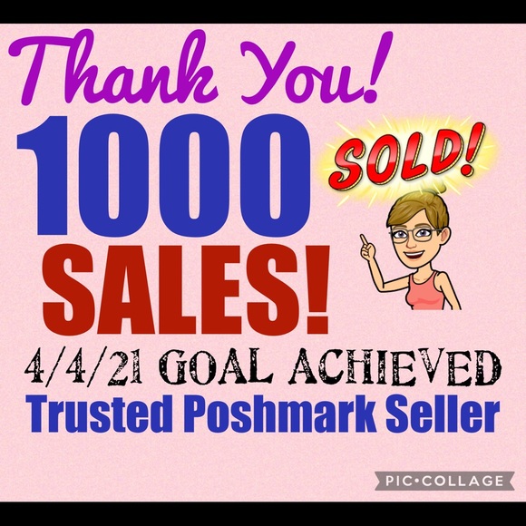 Thank you! 6,600 sales Gold star ambassador, 27x Party host, Poshfest speaker - Picture 15 of 15